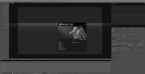 Blender 2.60 Dark Theme preview image